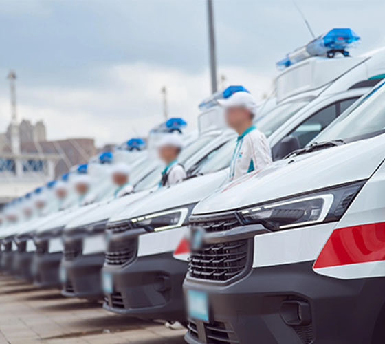 农安县服务车队展示